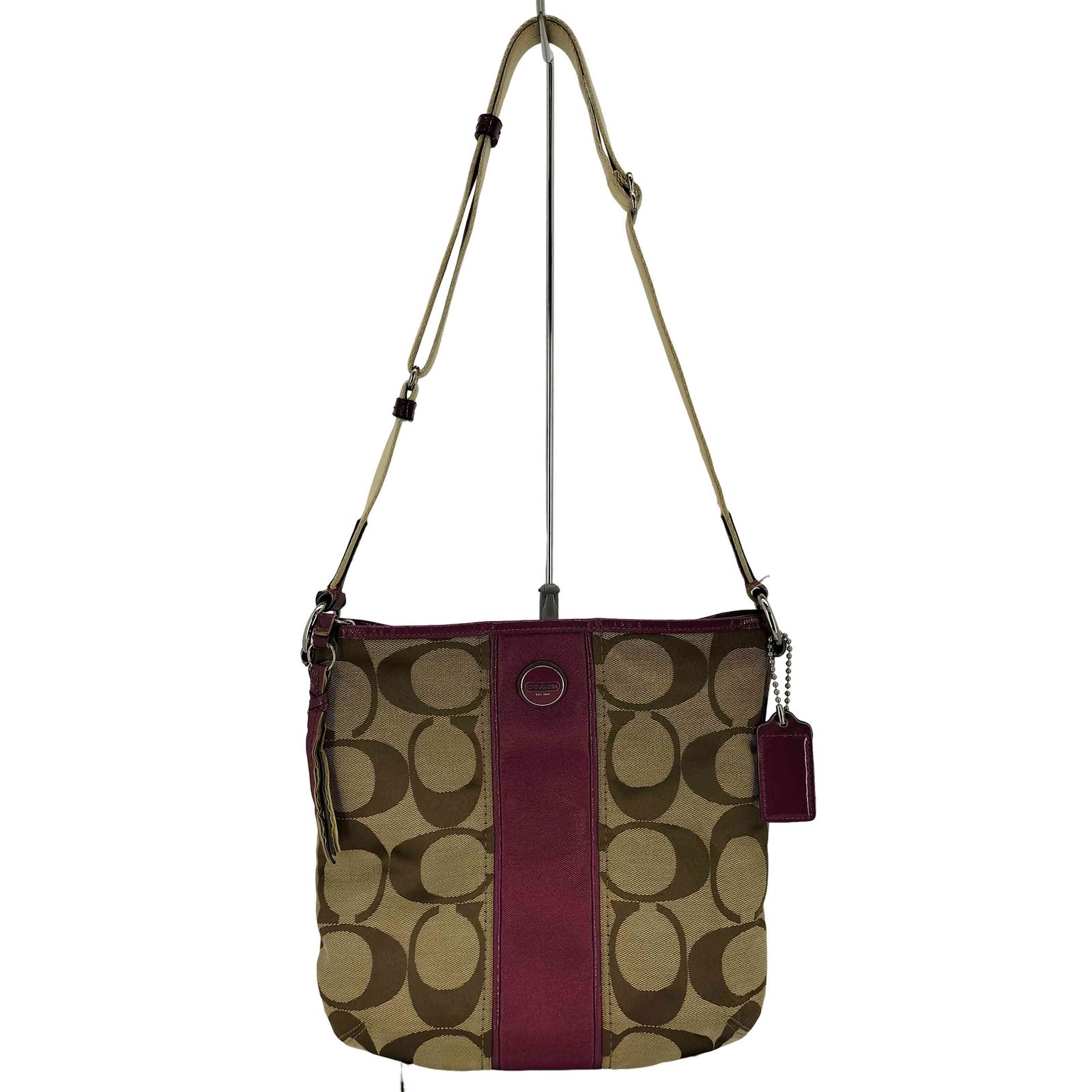 コーチ COACH シグネチャー ショルダーバッグ レディース 表記無