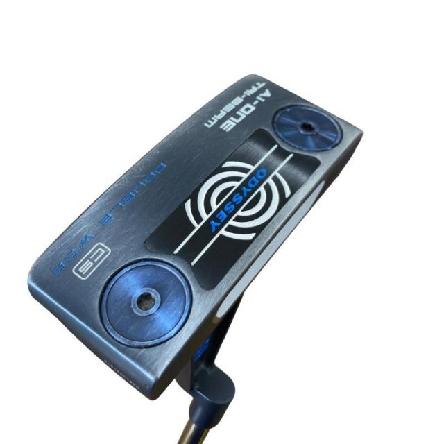【中古】 オデッセイ Ai-ONE TRI-BEAM DOUBLE WIDE CS 33インチ パター PT STROKE LAB 90 スチール (フレックスその他) メンズ 男性用 右利き 右用 Cランク ゴルフクラブ
