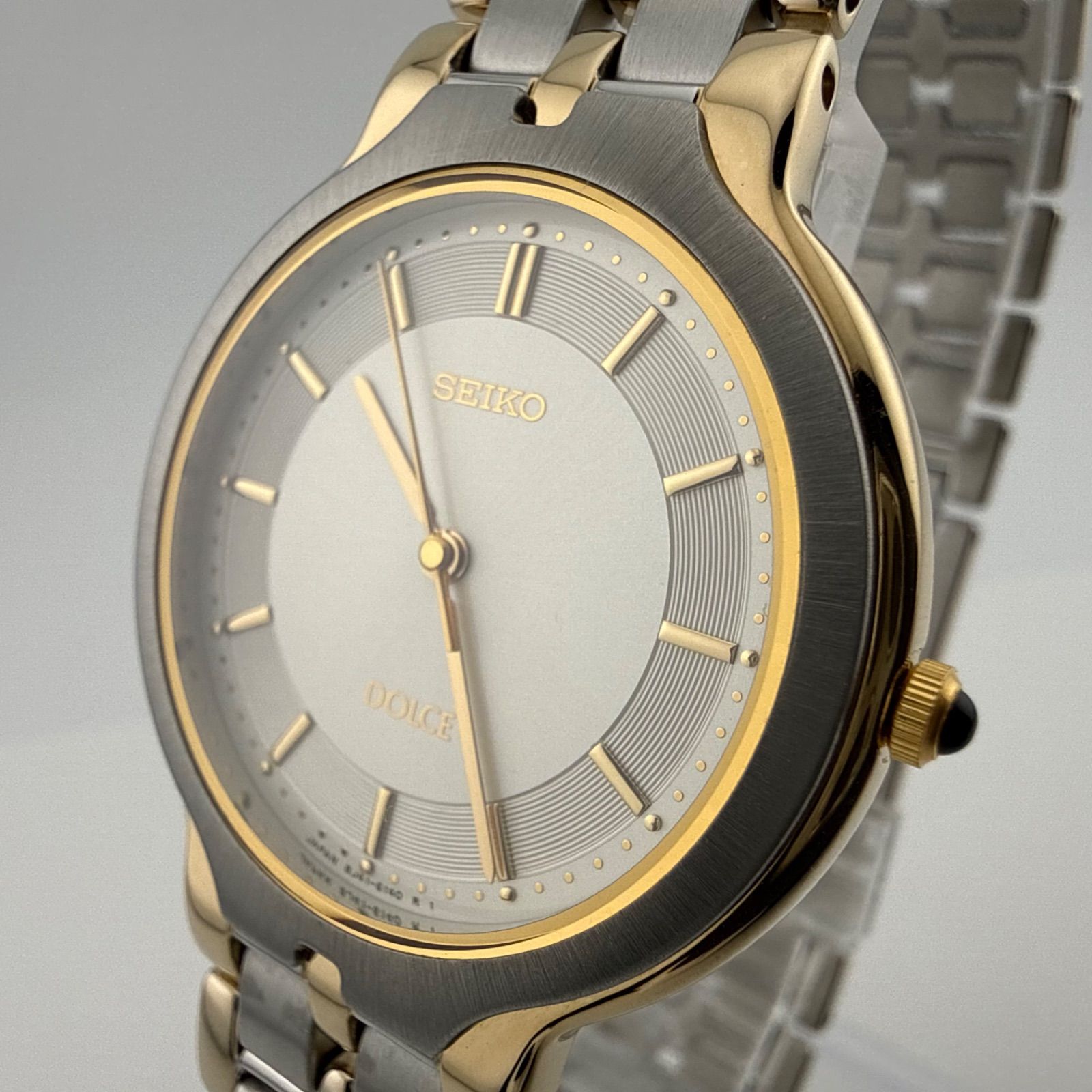 SEIKO 8J41-6090 セイコー DOLCE ドルチェ メンズ 腕時計 クォーツ 