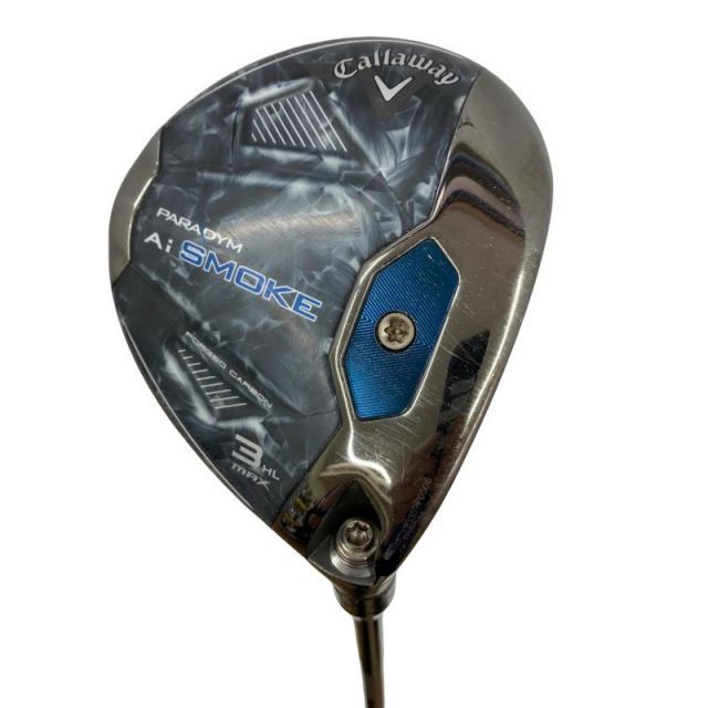 【中古】 キャロウェイ PARADYM Ai SMOKE MAX 3HL フェアウェイウッド FW 純正特注シャフト (フレックスS) メンズ 男性用 右利き 右用 Cランク ゴルフクラブ