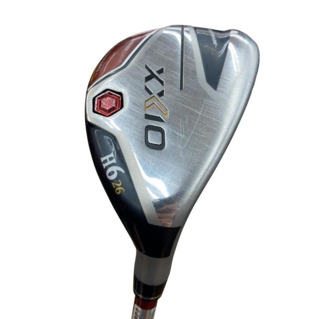 【中古】 ダンロップ XXIO(2022) H6(レッド) ユーティリティ UT XXIO MP1200(HB) レッド (フレックスR) メンズ 男性用 右利き 右用 Cランク ゴルフクラブ