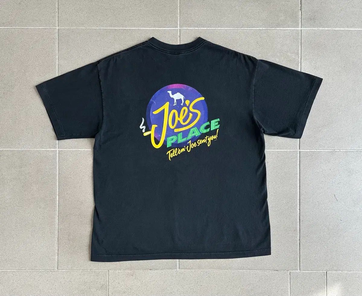 90s ヴィンテージ キャメル シガレット Tシャツ XL Joe's place