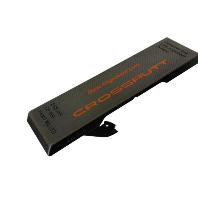 【中古】 CROSSPUTT CROSSPUTT CP-400 33インチ パター PT カーボン (フレックスその他) メンズ 男性用 右利き 右用 Cランク ゴルフクラブ