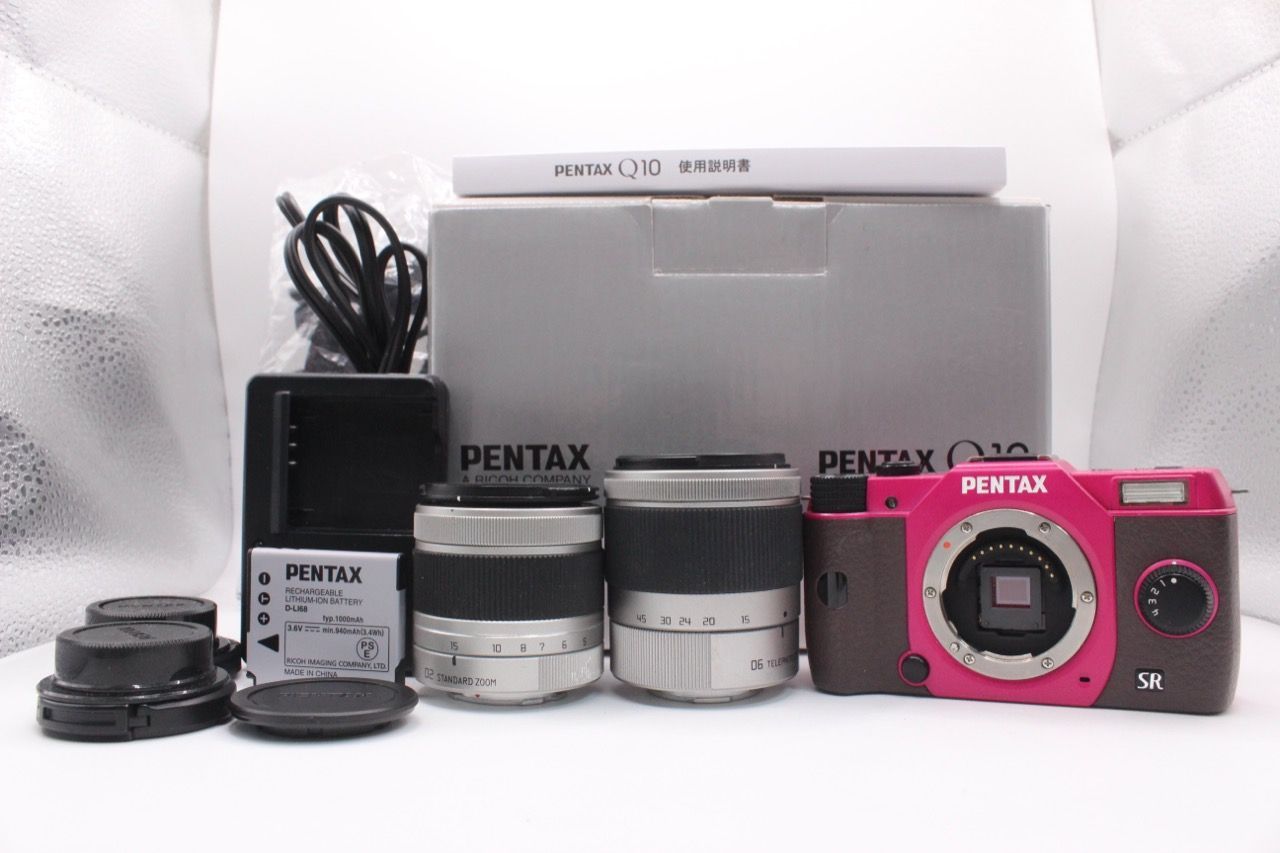 PENTAX Q10 本体 レンズセット ペンタックスQ10 レンズセット