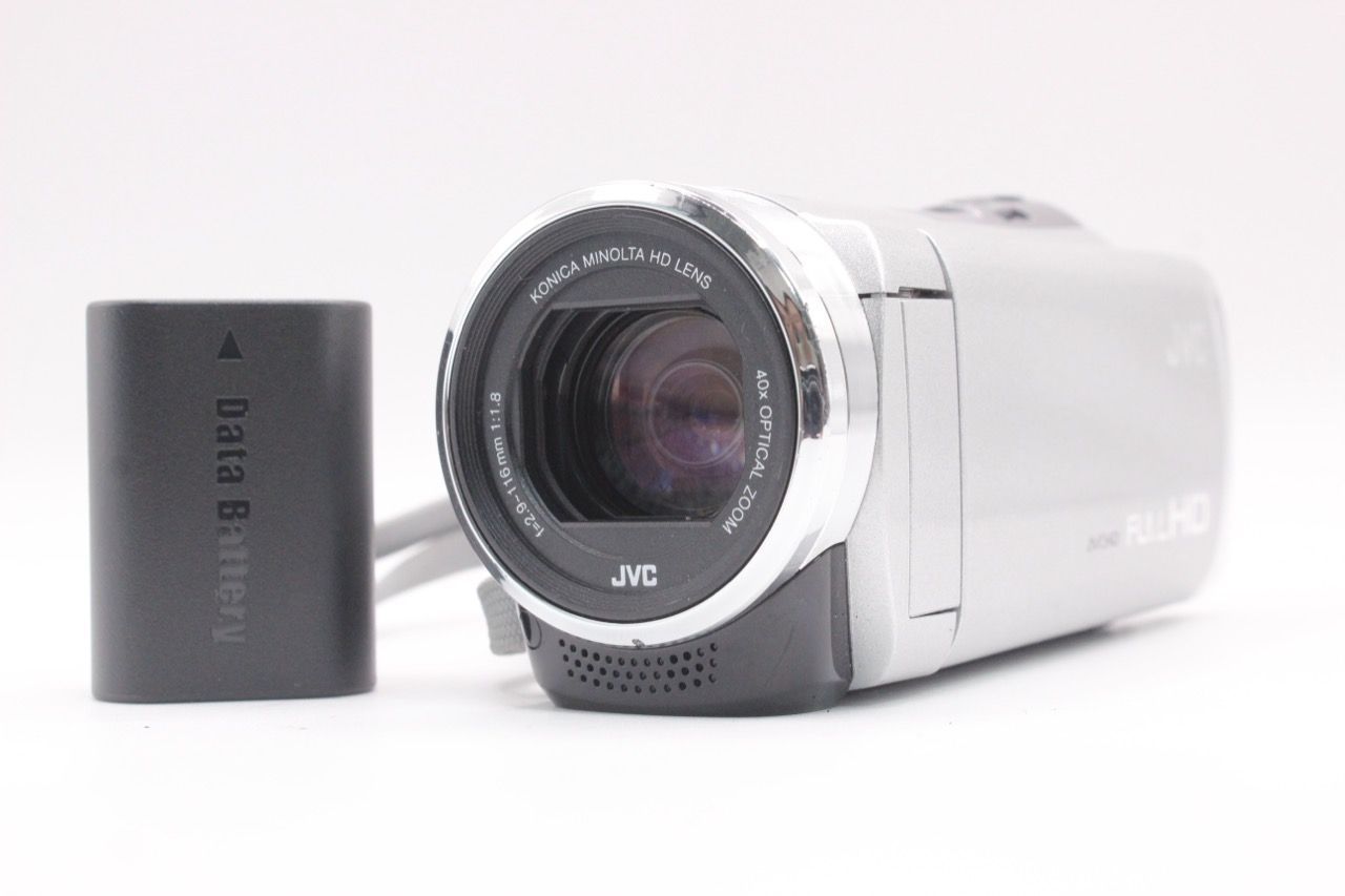 ★良品★ ビクター JVC GZ-HM99 シルバー #2411@a YU4873