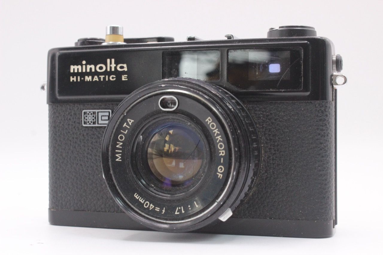 ミノルタ MINOLTA HI-MATIC E ブラック #2427@x YU4866