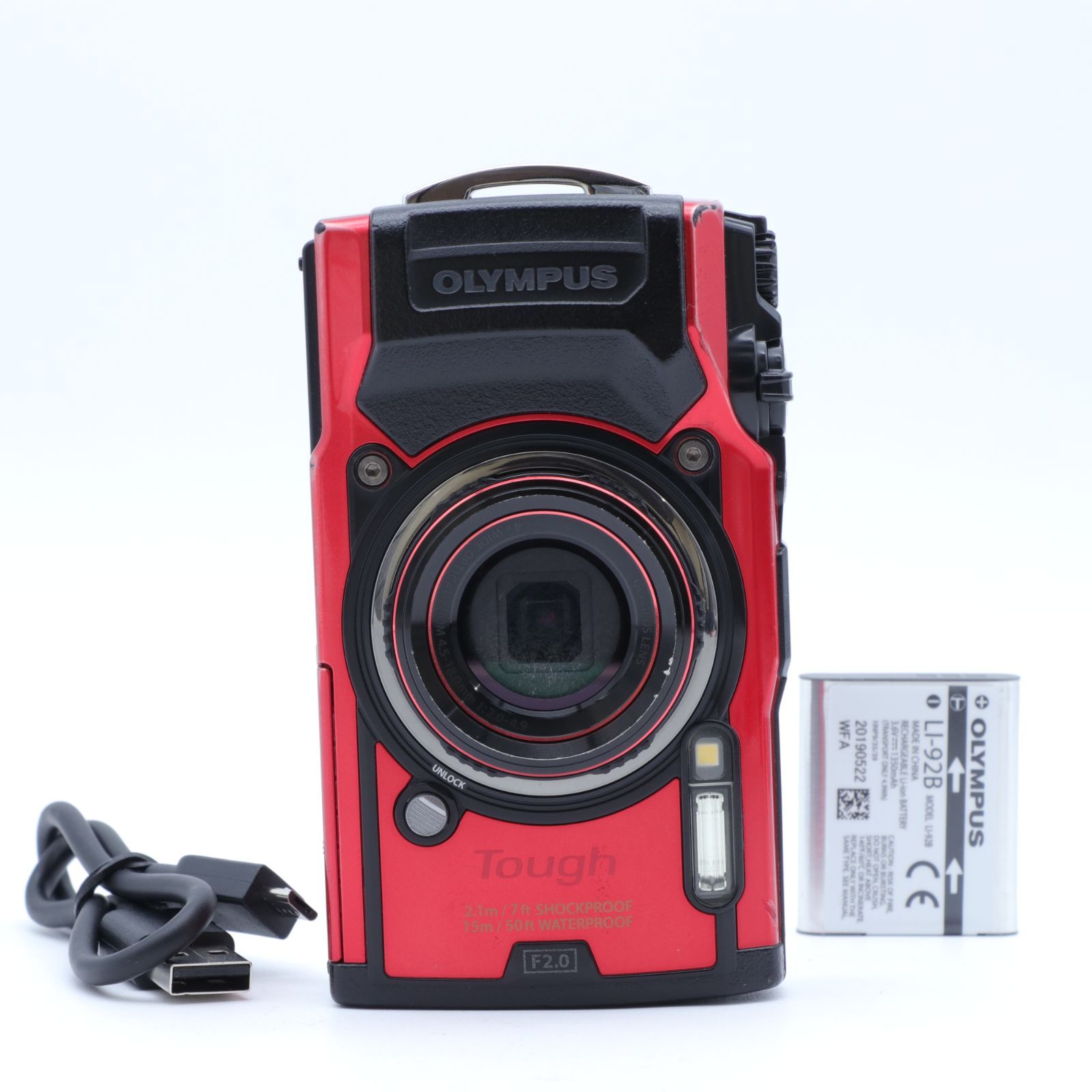 【送料無料】【並品】Tough TG-6 レッド
