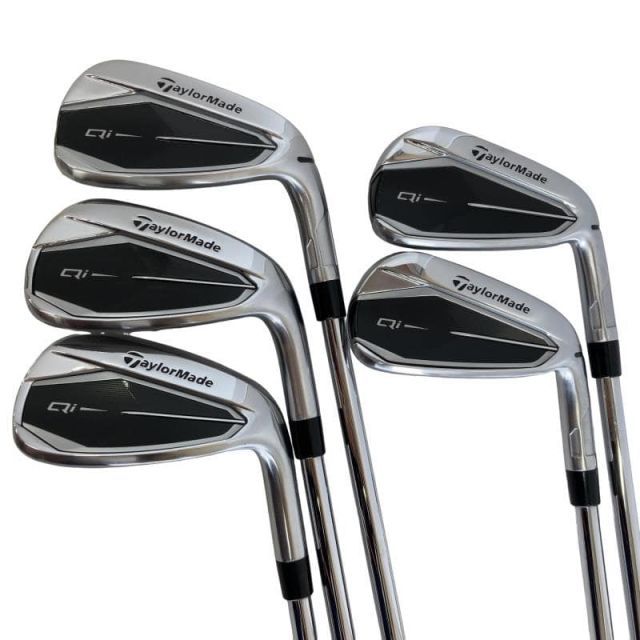 【中古】 テーラーメイド Qi 5S アイアンセット IR NS PRO 910GH (フレックスS) メンズ 男性用 右利き 右用 Cランク ゴルフクラブ