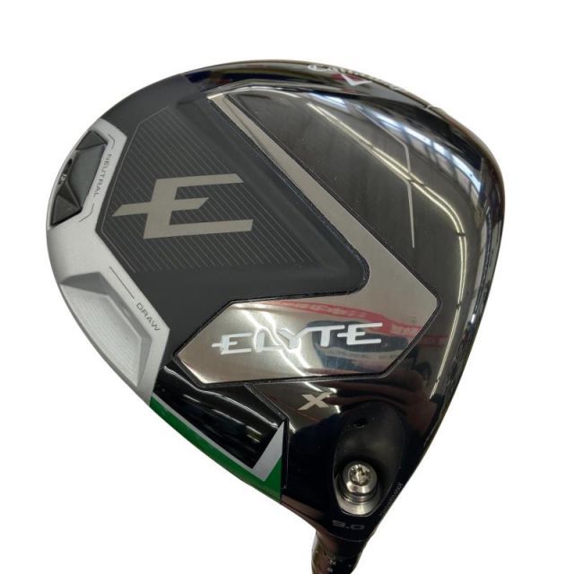 【中古】 キャロウェイ ELYTE X 9° USA ドライバー DR 純正特注シャフト (フレックスその他) メンズ 男性用 右利き 右用 Cランク ゴルフクラブ