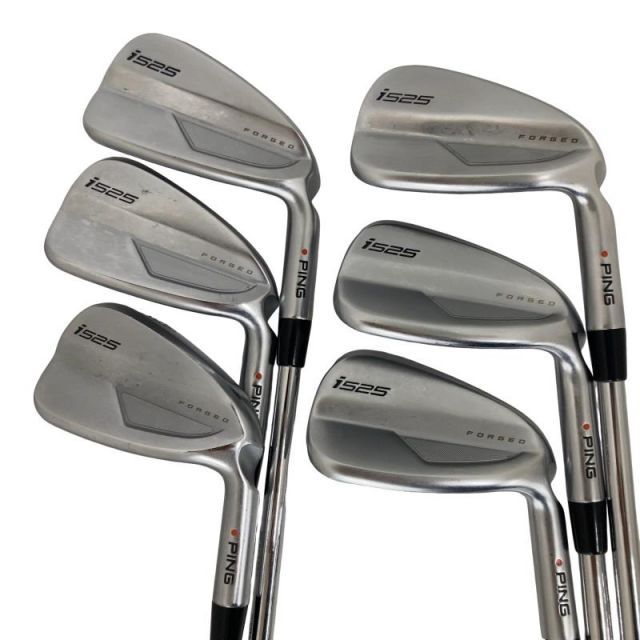 【中古】 ピン i525 7S アイアンセット IR 純正特注シャフト (フレックスS) メンズ 男性用 右利き 右用 Cランク ゴルフクラブ
