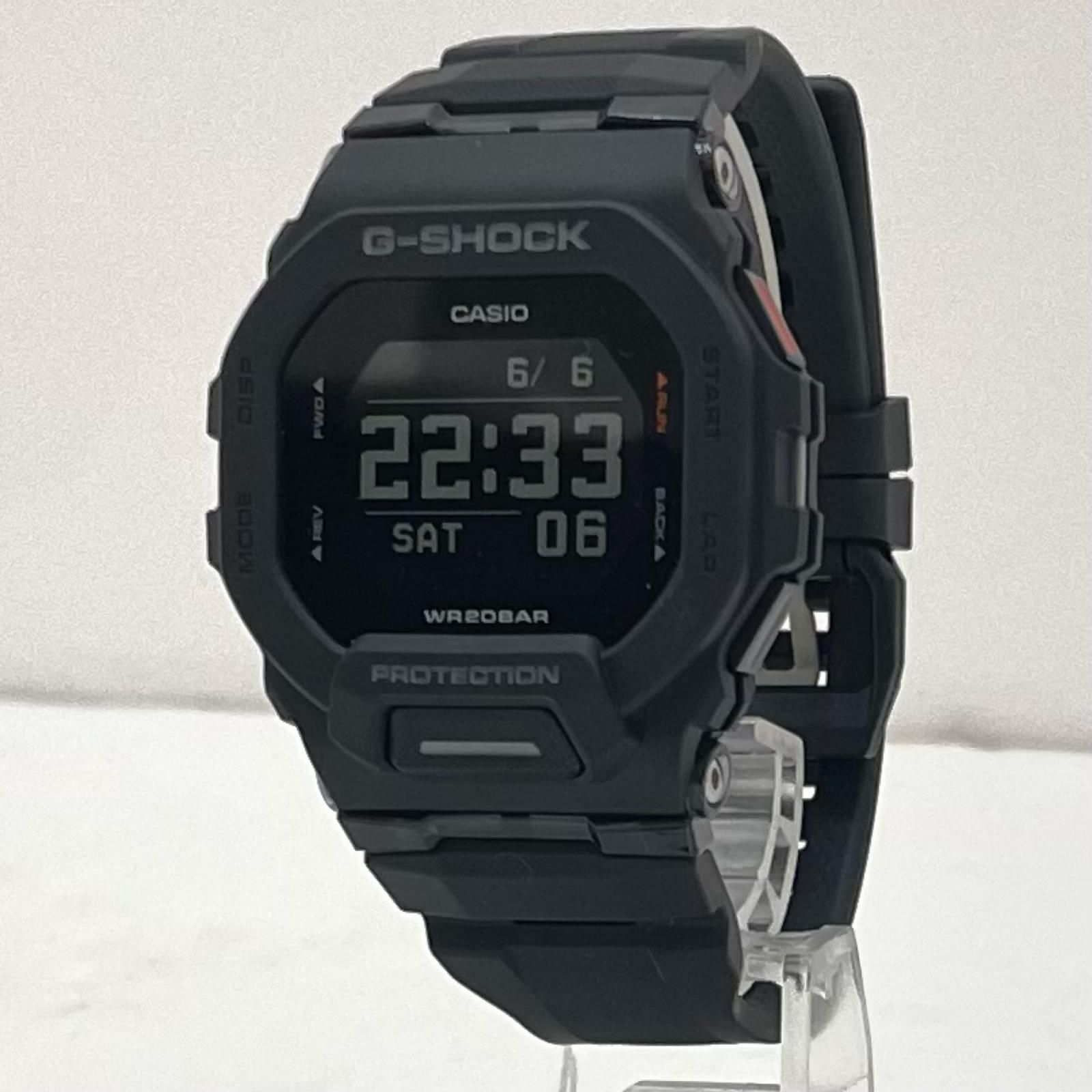 【尾張小牧店】 中古 G-SHOCK | ジーショック 腕時計 ブラック 箱、説 GBD-200-1ER G-SQUAD【131】