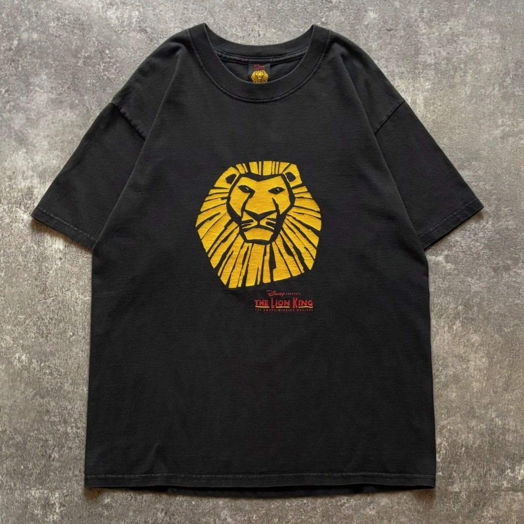 00年代 00s ライオンキング ブロードウェイ ミュージカル Tシャツ 黒T