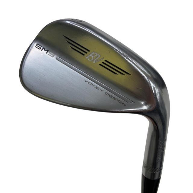 【中古】 タイトリスト VOKEY SPIN MILLED SM9 ツアークロム 50°/12°F ウェッジ WG BV 105 (フレックスその他) メンズ 男性用 右利き 右用 Cランク ゴルフクラブ