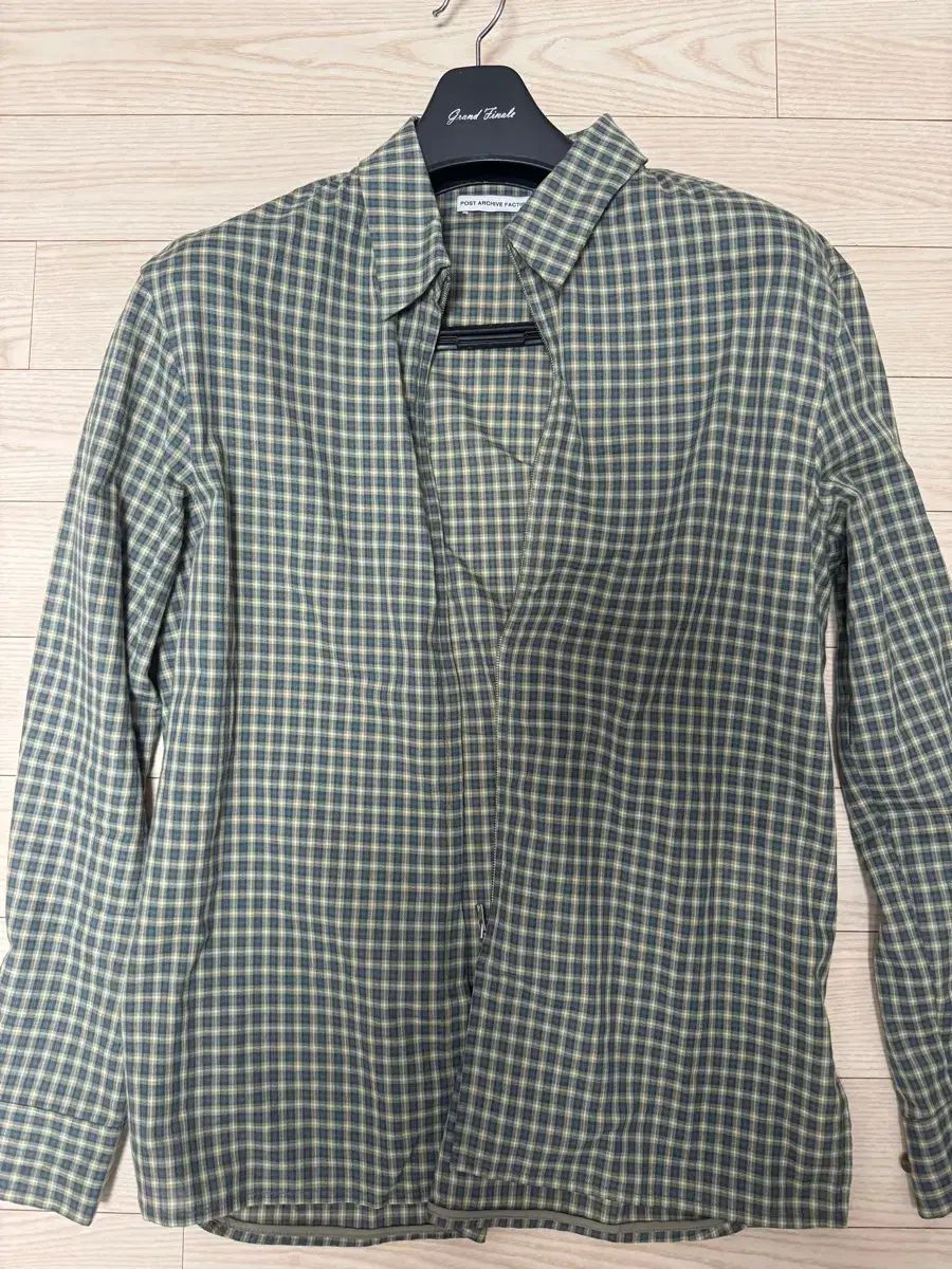 ポスト アーカイブ ファクション 8 0 Shirt right Green (s)
