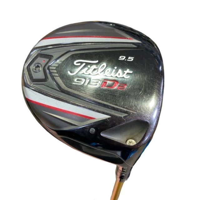 【中古】 タイトリスト 913 D2 9.5° ドライバー DR 純正特注シャフト (フレックスS) メンズ 男性用 右利き 右用 Cランク ゴルフクラブ