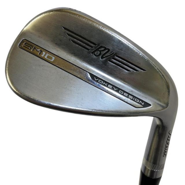 【中古】 タイトリスト VOKEY SPIN MILLED SM10 ツアークロム 48°/10°F ウェッジ WG リシャフト (フレックスその他) メンズ 男性用 右利き 右用 Cランク ゴルフクラブ
