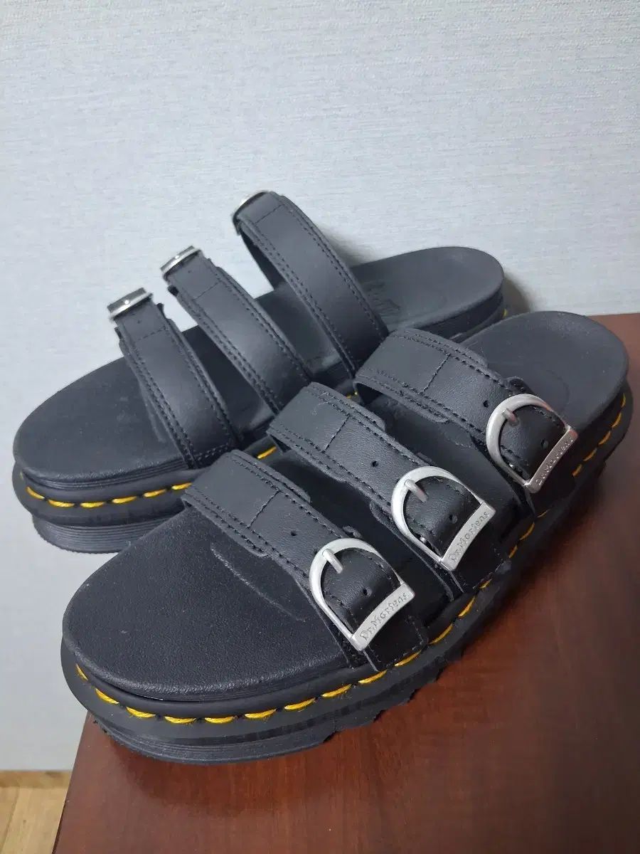 DR. MARTENS ドクターマーチン ブレア スライド スリッパ UK5 (240)