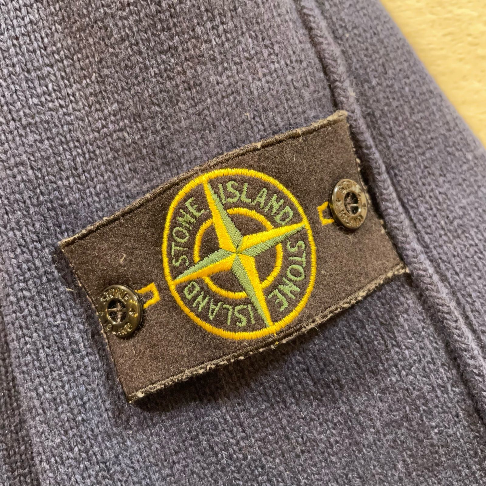 STONE ISLAND ストーンアイランド スタンドカラー ニットジャケット 