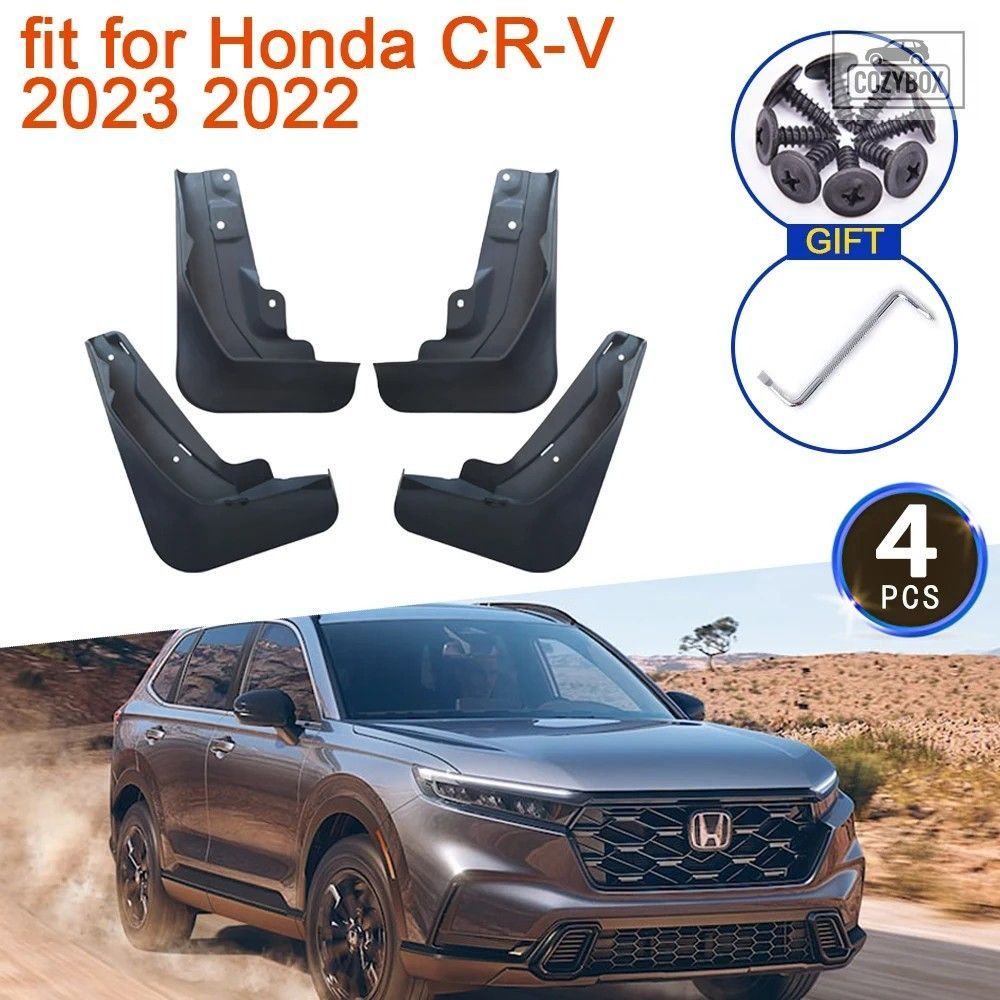 マッド ガード ホンダ CRV CR V CR-V 2022 - 24 6 VI アクセサリーマッドフラップスプ