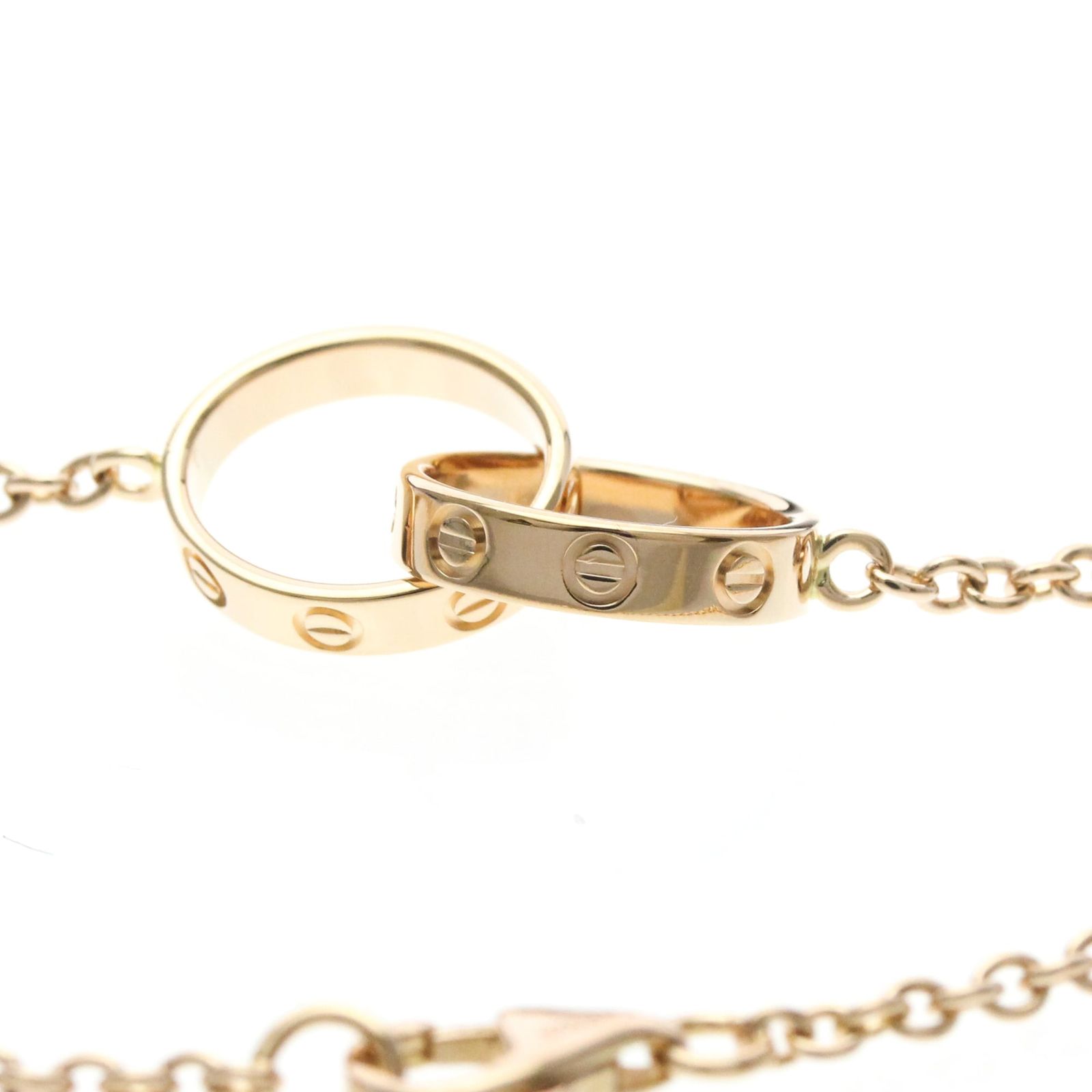 カルティエ(Cartier) ベビーラブブレスレット K18ピンクゴールド(K18PG 