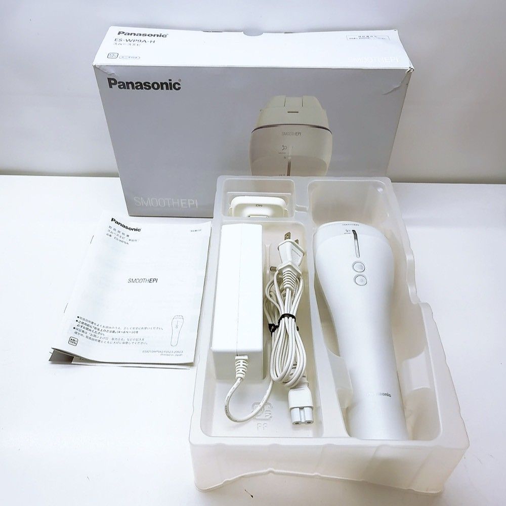 《最新モデル＊ほぼ未使用》 Panasonic スムースエピ 光エステ ES-WP9A パナソニック ,2606N058