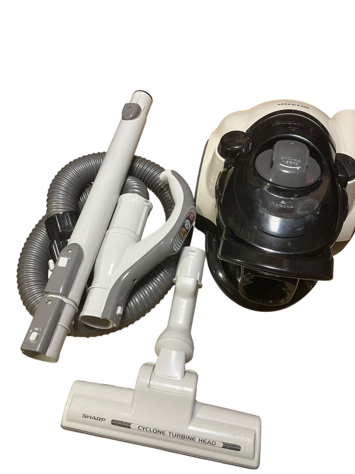 シャープ 掃除機 サイクロン キャニスター お手入れ簡単 ベージュ EC