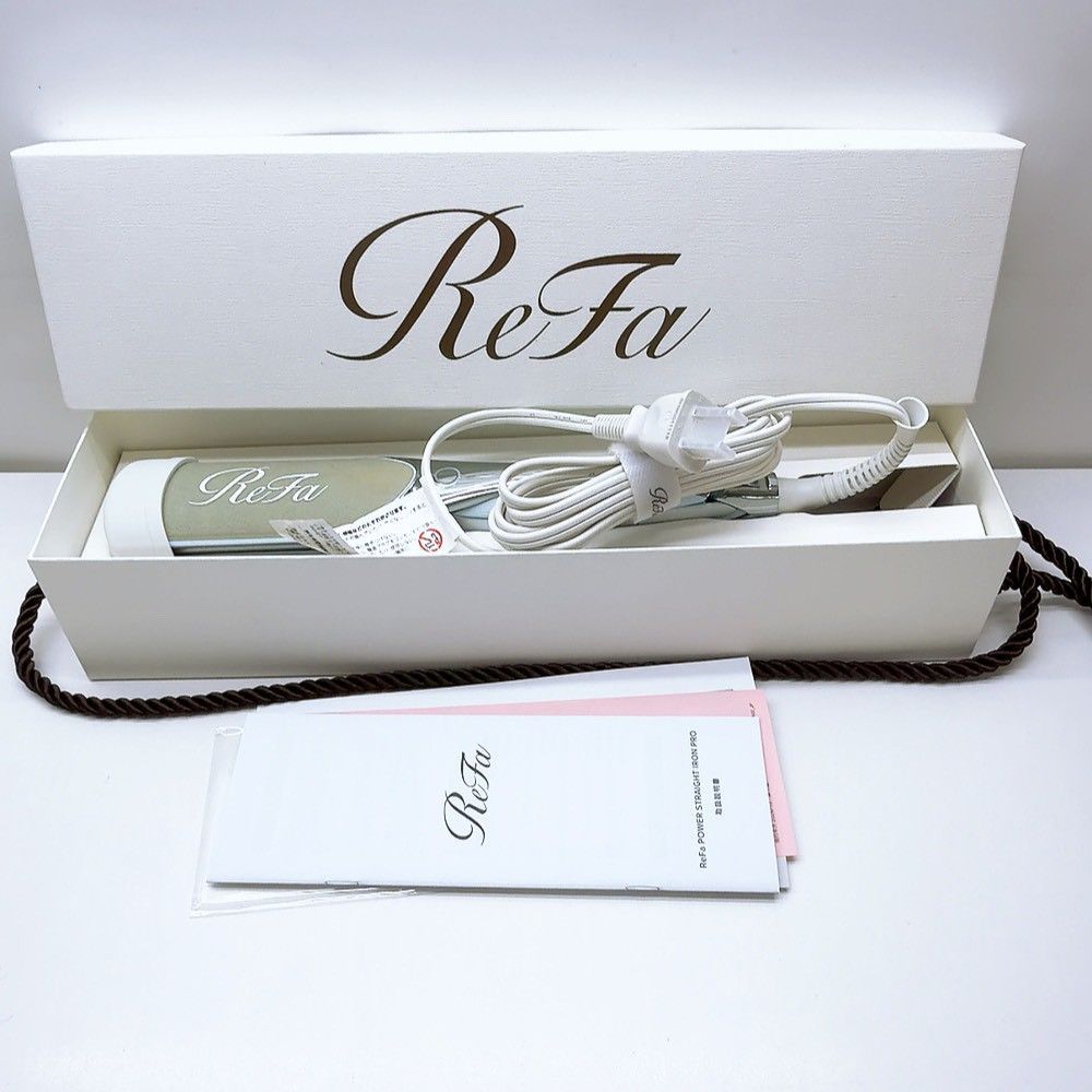 《最新モデル＊ほぼ未使用＊付属品完備》 Refa リファ ビューテック パワー ストレート プロ アイロン RE-BS ,2606N056