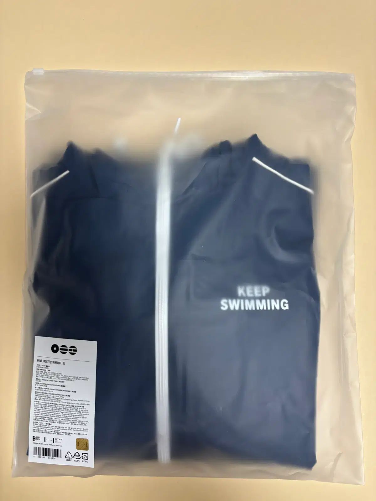 S 防弾 bts Swim ウィンドブレーカー スイムmd ウィンドブレーカー
