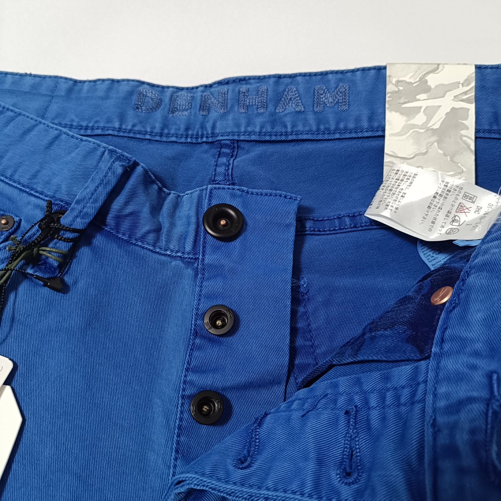 DENHAM デンハム ショートパンツ チノショーツ ガーメントダイ メンズ