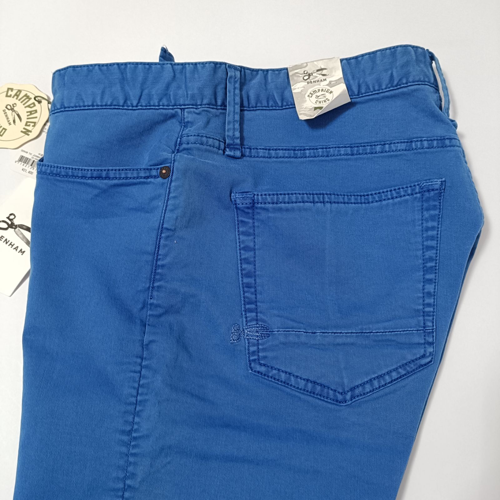 DENHAM デンハム ショートパンツ チノショーツ ガーメントダイ メンズ