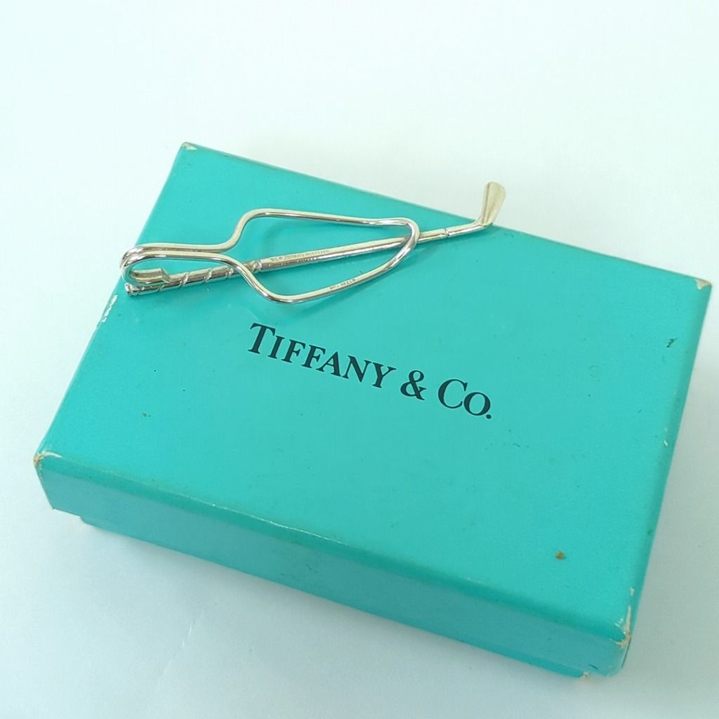 Tiffany & Co. ティファニー ゴルフクラブモチーフ シルバー ネクタイピン