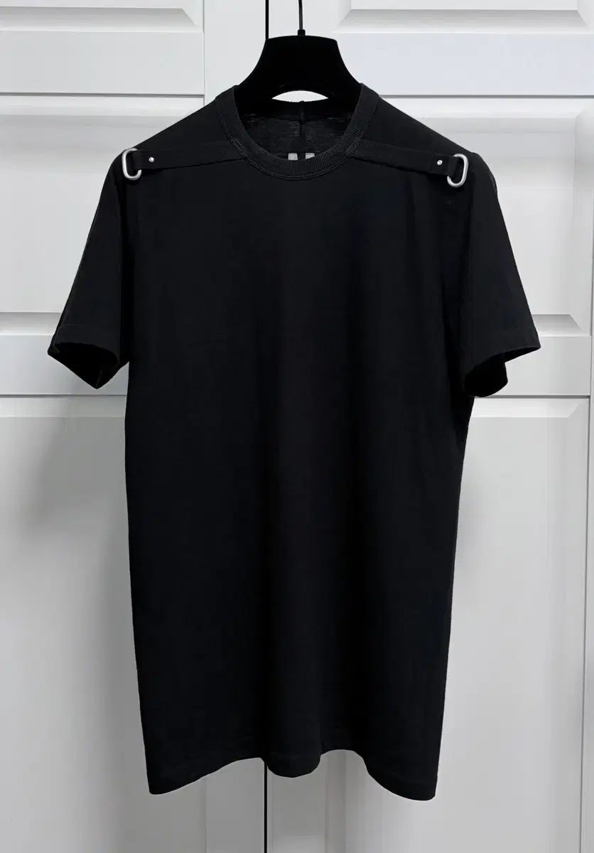 リックオウエンス / EPAULETTE レベル Tシャツ / S