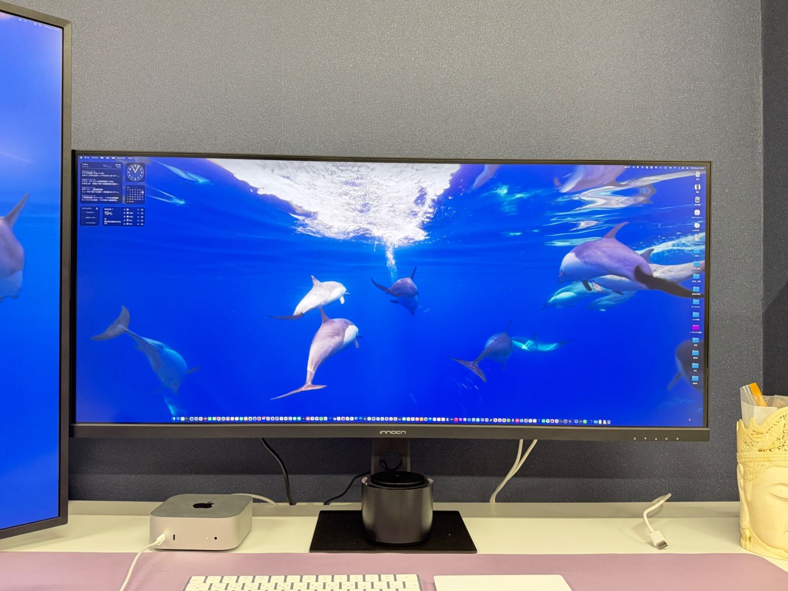 INNOCN 40インチモニター 5K 大画面ディスプレイ　5120*2160　 21:9 IPS非光沢 HDR400 ウルトラ ワイドモニター USB Type-C給電/HDMI2.1/DP1.4/USBハブ付き/スピーカー内蔵 ブルーライト軽減