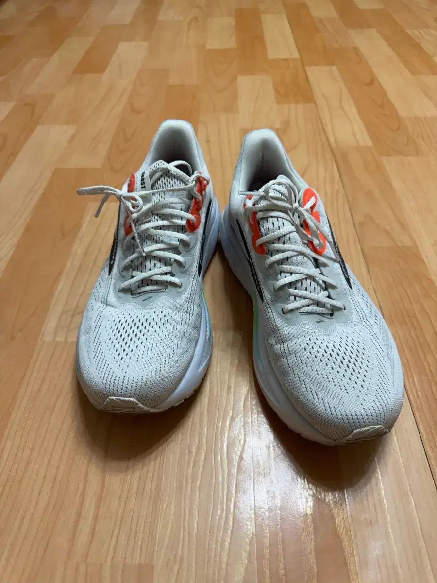 ランニングシューズ BROOKS(ブルックス) ゴースト17 白 285 ワイド