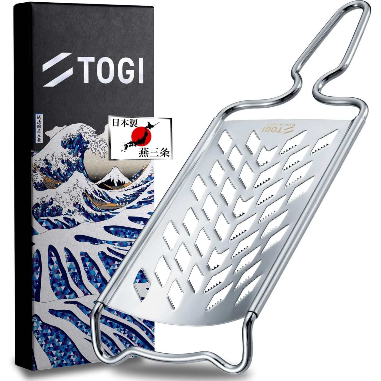 TOGI おろし器 プロ仕様 日本製 燕三条【至極の味】大根下ろし金 チーズおろし ステンレス製フック型 匠の職人技″mn e213c61d