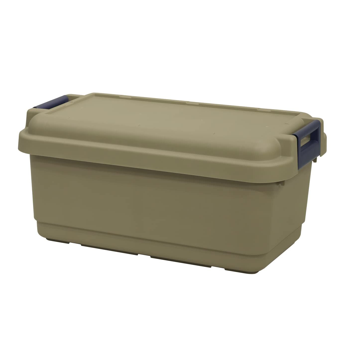 JEJアステージ 収納ボックス 日本製 簡易密閉型 パッキン付き アウトドア キャンプ スツール 耐荷重100kg 積み重ね [グランポット 73L GPD-840S] サンドベージュ 防災 幅84×奥行40×高さ38cmts d5954d87