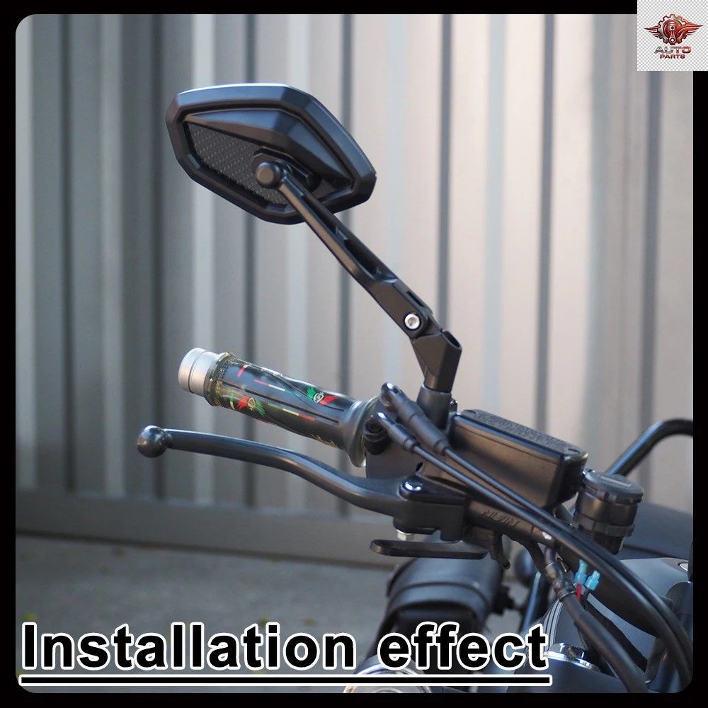 カーボンファイバー製モーターサイクルミラー KTM DUKE SMC 390 790 890 990 1290 シリーズ サイドミラー モーターサイクルミラー