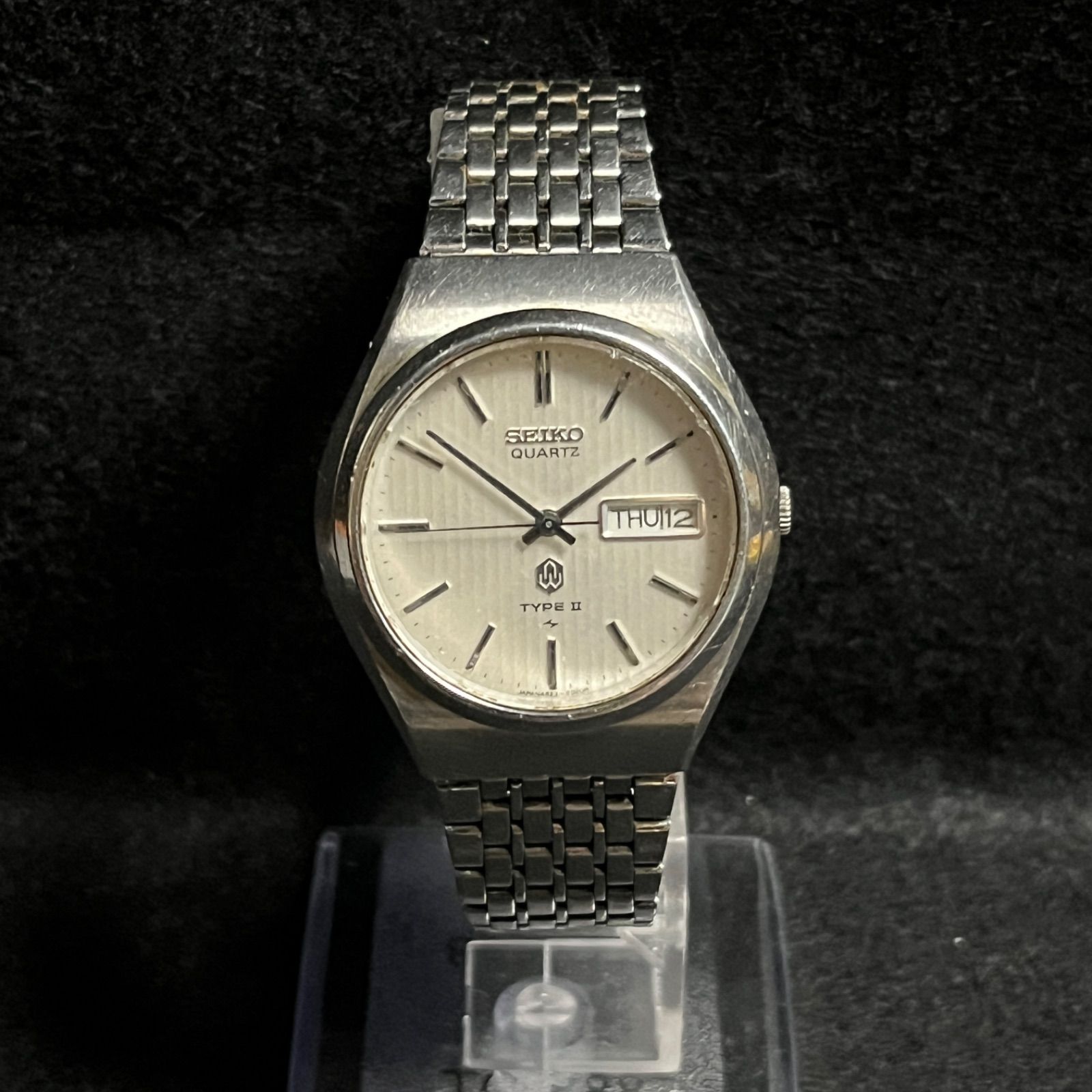 【稼動品】 SEIKO セイコー QUARTZ TYPE II メンズ 腕時計 4623-8010 電池交換済み 動作確認済み シルバー タイプ2 【稼動品】 SEIKO セイコー QUARTZ TYPE II メンズ 腕時計 4623-8010 電池交換済み 動作確認済み シルバー タイプ2
