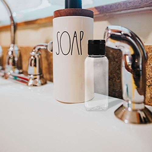 FRCOLOR 50Ml 透明角型詰め替えボトル トラベル用携帯ボトル 漏れ防止設計 小分けシャンプー 出張旅行キャンプ対応as 74870621 FRCOLOR 50Ml 透明角型詰め替えボトル トラベル用携帯ボトル 漏れ防止設計 小分けシャンプー 出張旅行キャンプ対応as 74870621