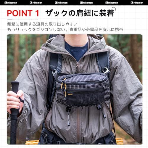 ウエストバッグ 登山 ポーチ 軽量 ウエストポーチ サコッシュ 腰袋 防水 大容量 登山用ポーチ アウトドア バイク 旅行 釣り (パープル)as 8f035f56