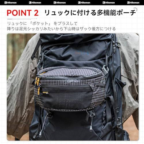 ウエストバッグ 登山 ポーチ 軽量 ウエストポーチ サコッシュ 腰袋 防水 大容量 登山用ポーチ アウトドア バイク 旅行 釣り (パープル)as 8f035f56