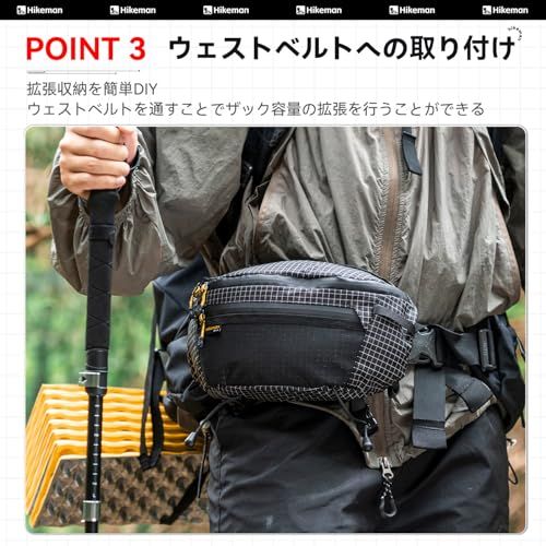 ウエストバッグ 登山 ポーチ 軽量 ウエストポーチ サコッシュ 腰袋 防水 大容量 登山用ポーチ アウトドア バイク 旅行 釣り (パープル)as 8f035f56