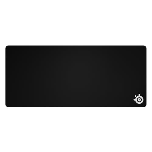 SteelSeries ゲーミングマウスパッド 大型 極厚 ノンスリップラバーベース ブラック 90cm×40cm×0.4cm QcK Heavy XXL 67500as 0ea1f264