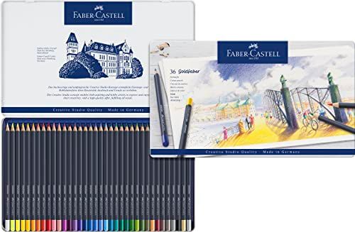 ファーバーカステル ゴールドファーバー 色鉛筆セット 36色缶入 114736ma ファーバーカステル ゴールドファーバー 色鉛筆セット 36色缶入 114736ma
