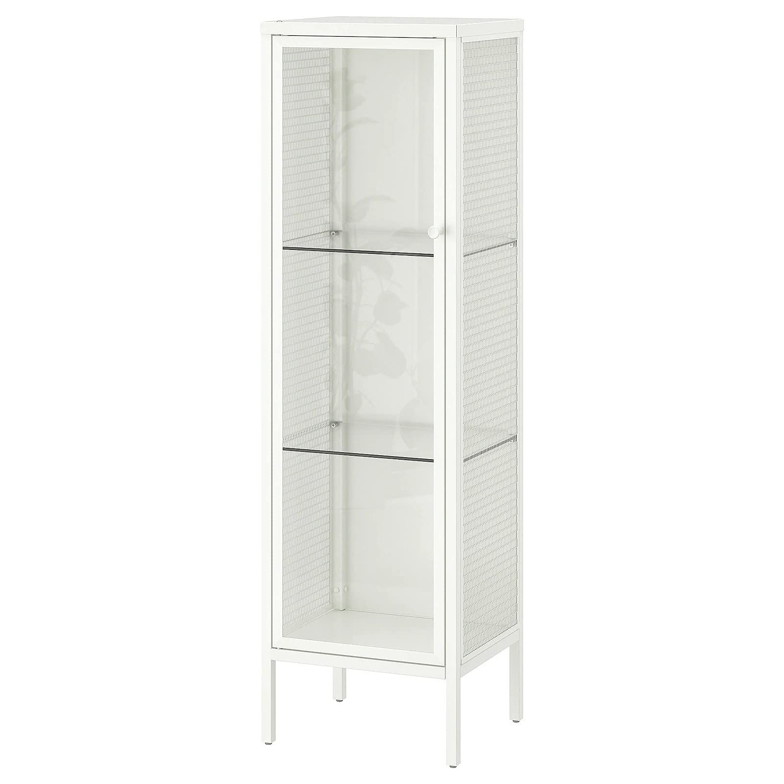 ＩＫＥＡ/イケア BAGGEBO/バッゲボー：ガラス扉キャビネット34x30x116 cm ホワイト（105.029.92）ｍａ 11,894円