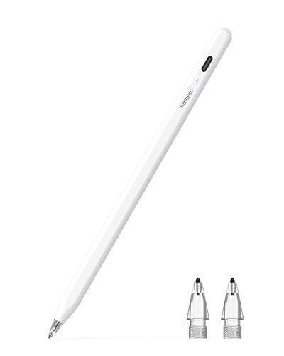 Metapen Air 8 Pro ipad ペンシル タッチペン アップルペンシル代用ペン iPad 2018~2026年のモデルに対応 Type-C急速充電 誤作動防止 Bluetooth不要 書き心地滑らか 鉛筆 iPad Pro 11インチ1/2/ｍａ