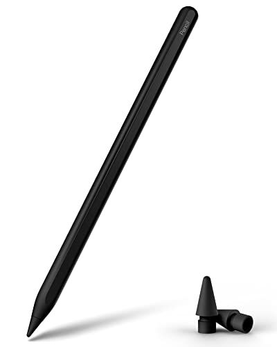 Stouchi スタイラスペン iPad ペンシル 磁気吸着充電式タッチペン 傾き感知 パームリジェクション マット仕上げ 収納ケース 交換ペン先 充電ゲーブル 説明書付き iPad Pro 12.9インチ、iPad Pro 11インチ、iPad Air(ｍａ
