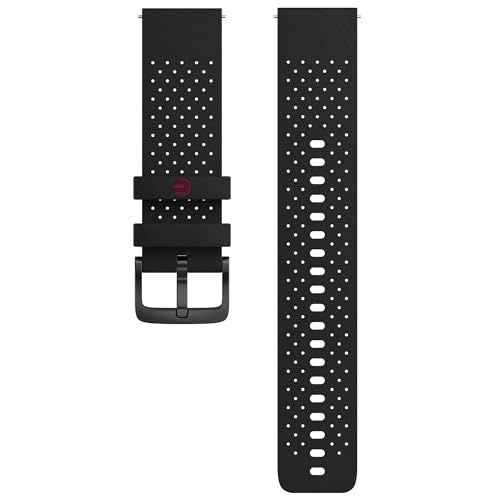 R◆POLAR (ポラール) シリコンリストバンド 22mm ナイトブラック S-L 910108907 c06c532e