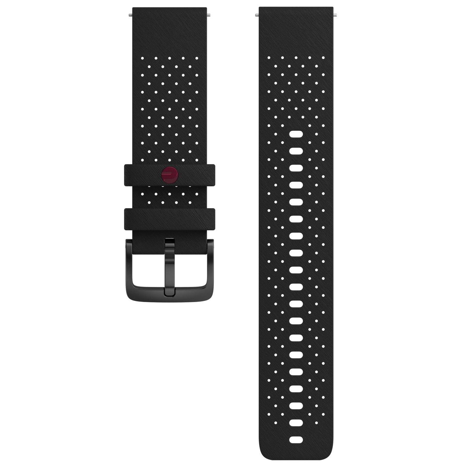 R◆POLAR (ポラール) シリコンリストバンド 22mm ナイトブラック S-L 910108907 c06c532e