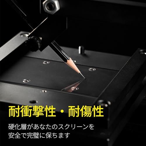 R◆RHINOSHIELD (ライノシールド) iPhone 15 Pro 対応3D耐衝撃保護フィルムPRO - マット｜優れた耐衝撃性 耐傷性 静電気防止 ブルーライトカット ガイド枠付属 93400326